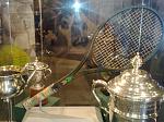 Steffi Graf's Grand Slam racquet. ('88) In the US Open museum.